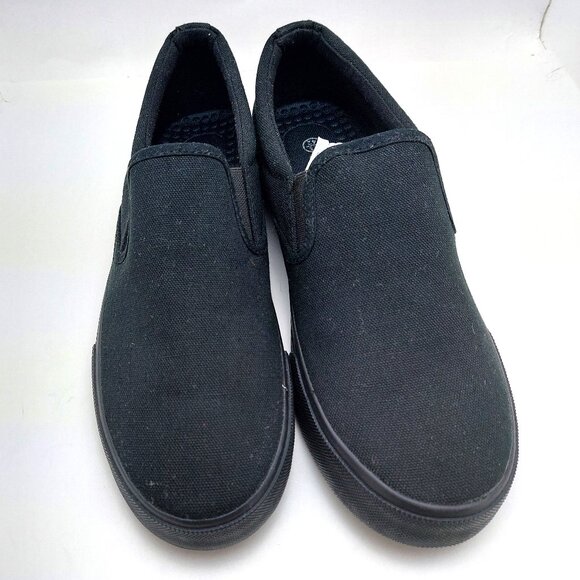 Hash Bubbie Women's Slip on Shoes Low Top Canvas Sneakers Non Slip - Picture 2 of 7